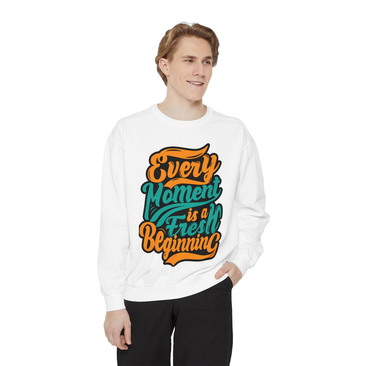 Unisex Garment-Dyed Sweatshirt
